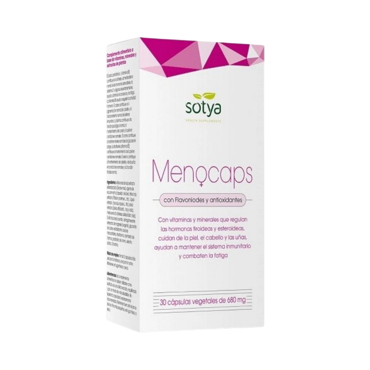 Kép MenoCaps étrend-kiegészítő menopauza idejére – 30 kapszula – Sotya
