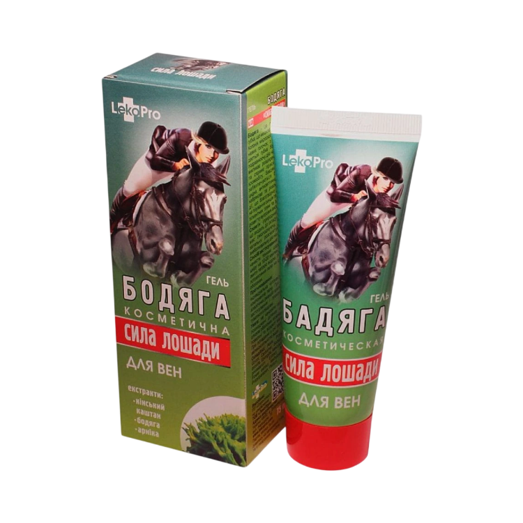 Kép LekoPro Lóerő badiaga gél hegekre, véraláfutásokra és duzzanatokra – 75 ml