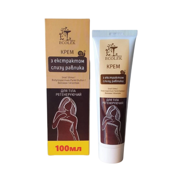 Kép Ecolek regeneráló testápoló krém csiganyál-kivonattal - 100 ml