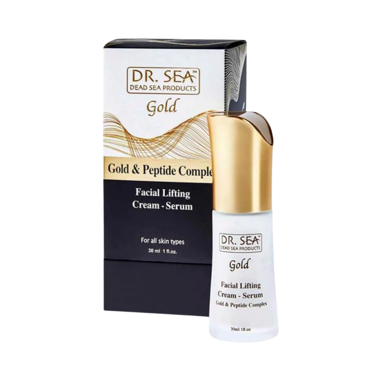 Kép Dr. Sea Dr.Sea lifting ar szérum arannyal és peptidkomplexszel - 30 ml