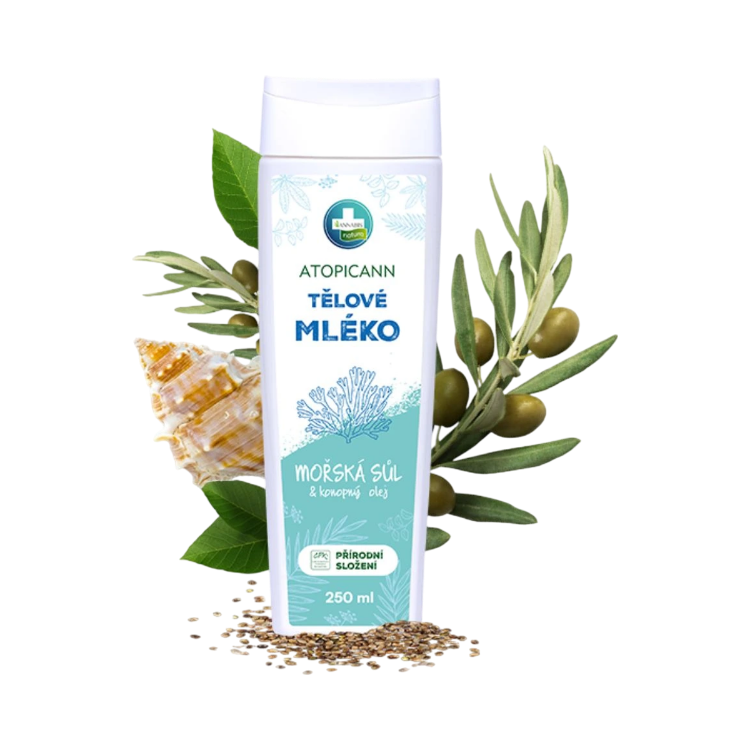 Kép ATOPICANN természetes testápoló tej érzékeny bőrre - 250 ml - Annabis