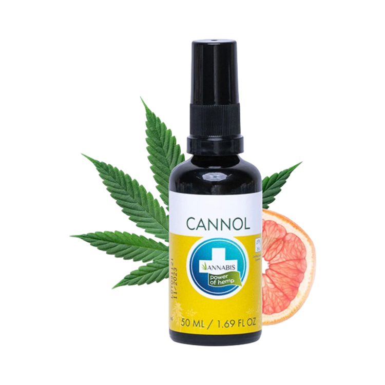 Kép CANNOL BIO kenderolaj egész testre - 50 ml - Annabis