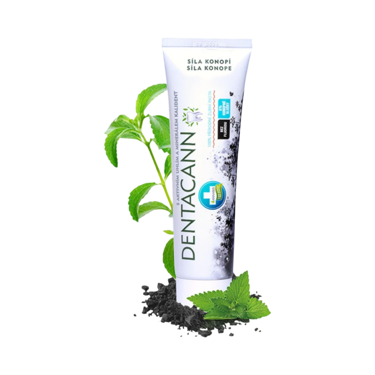 Kép DENTACANN természetes kenderes fogkrém – 100 g – Annabis