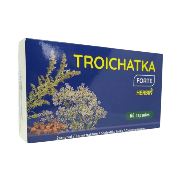 Kép Hármas gyógynövény-komplex Forte - 60 kapszula - Herbin