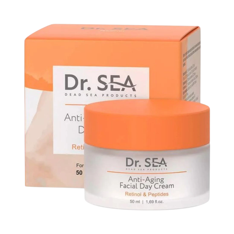 Kép Dr. Sea anti-aging nappali arckrém retinollal és peptidekkel – 50 ml
