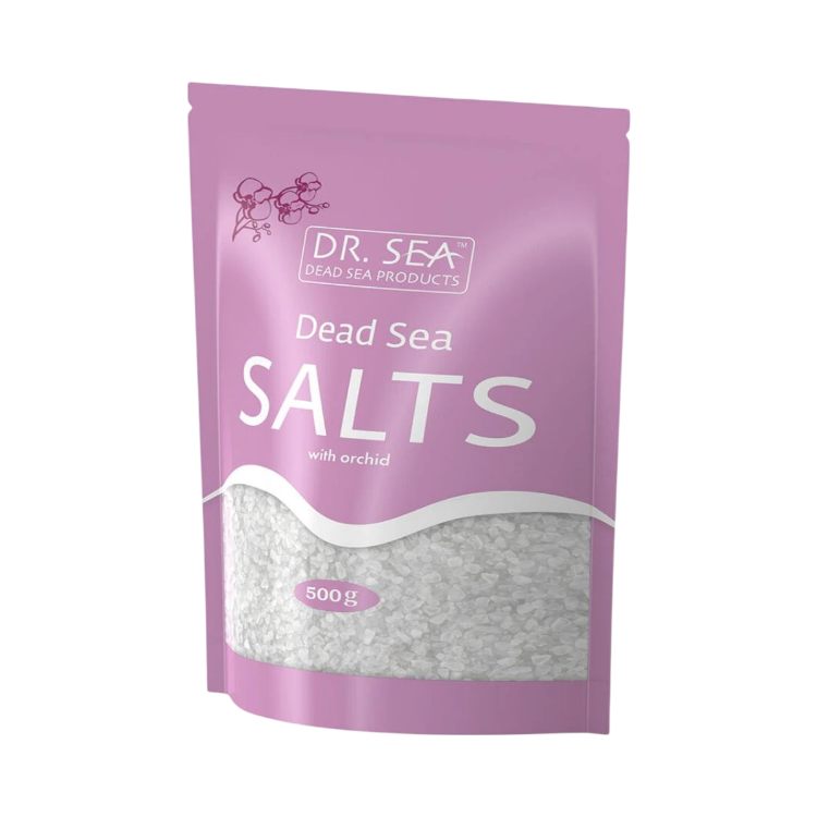 Kép Dr. Sea holt-tengeri fürdősó orchidea-kivonattal – 500 g