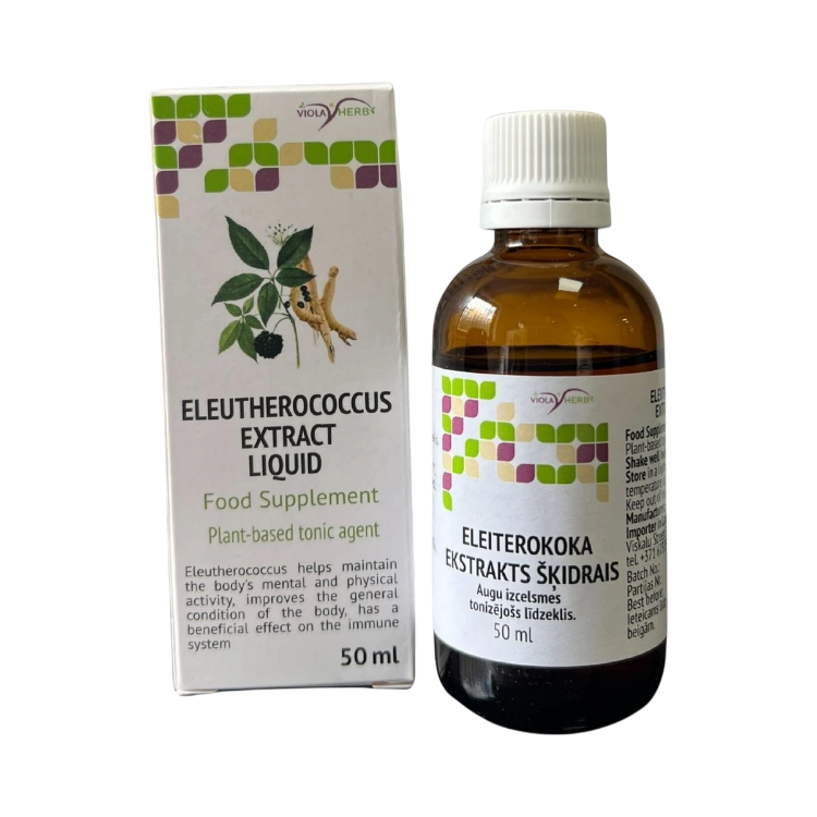 Kép Eleuterokokk kivonat - 50 ml - ViolaHerb