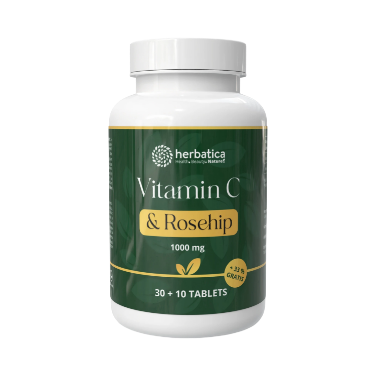 Kép Vitamin C Strong Formula „C-vitamin” – 40 tabletta – Herbatica
