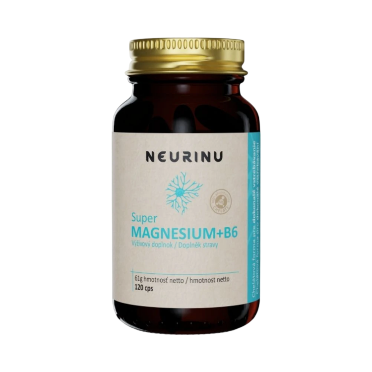 Kép NEURINU Super MAGNESIUM+B6 – 120 kapszula