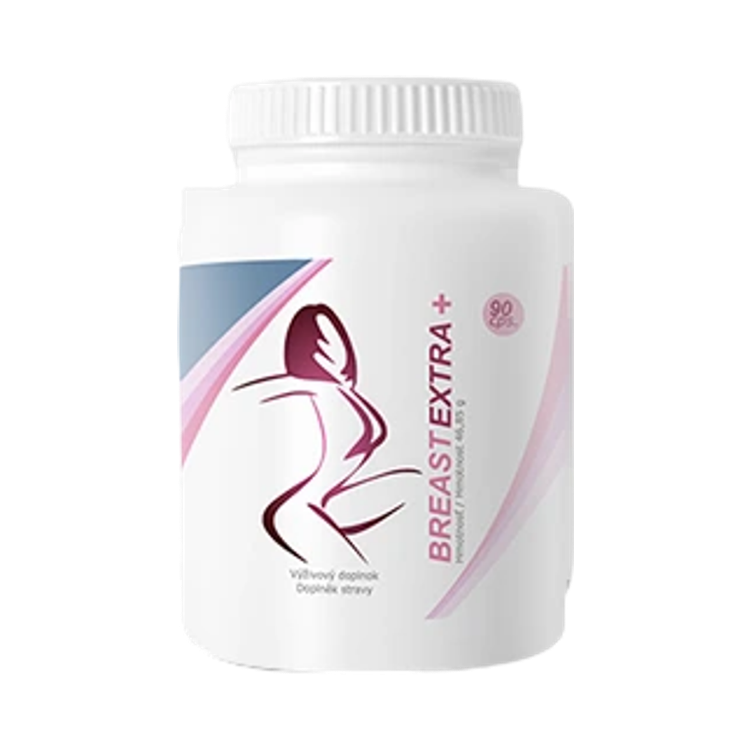 Kép BreastExtra+ BREAST EXTRA+ a keblek szépségéért és formájáért – 90 kapszula