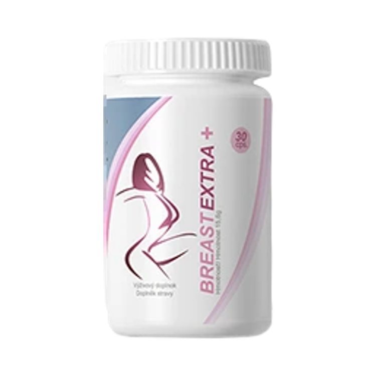 Kép BreastExtra+ BREAST EXTRA+ a mell szépségéért és formájáért – 30 kapszula