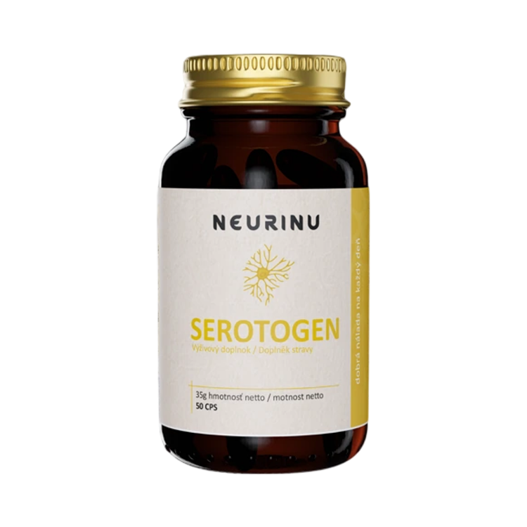 Kép NEURINU Serotogen a jó hangulatért és energiáért – 50 kapszula