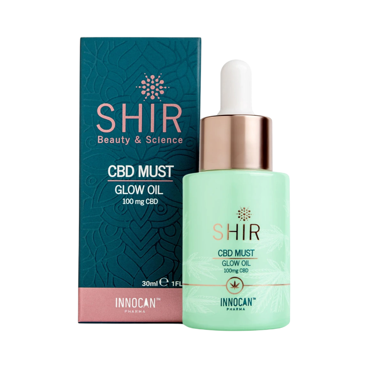 Kép CBD ragyogást fokozó arcolaj 30 ml - SHIR Beauty & Science