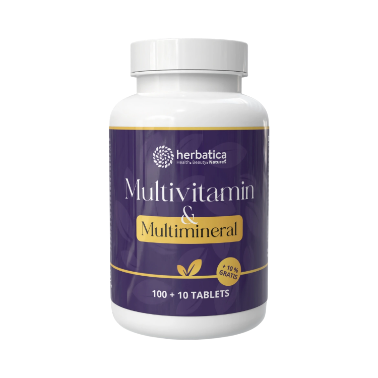 Kép Herbatica Multivitamin és Multimineral – 110 tabletta