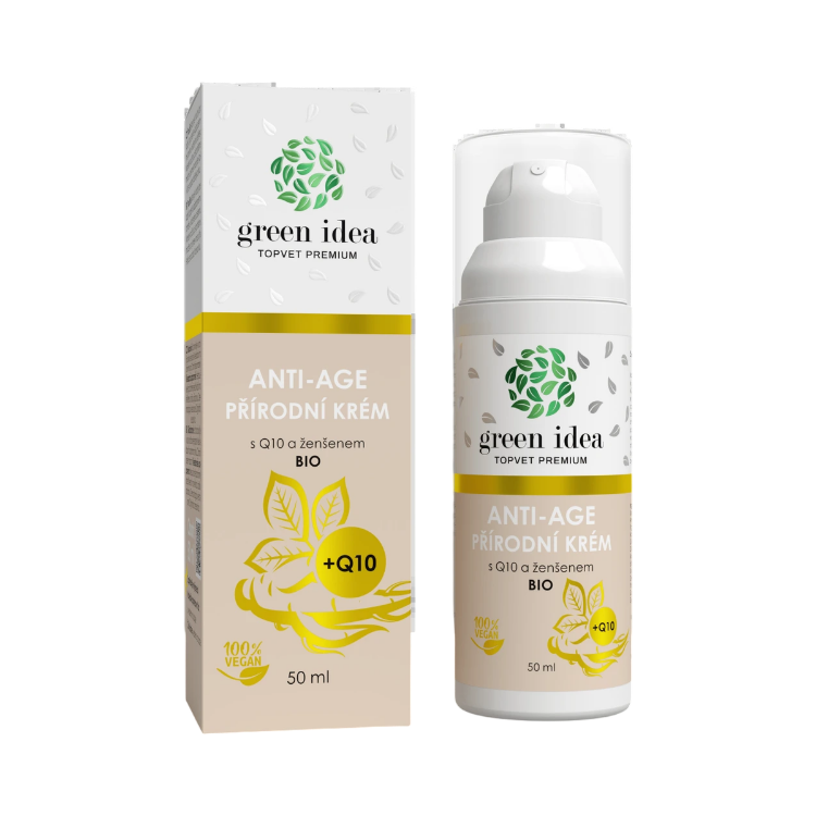 Kép Green idea természetes anti-age krém Q10-zel és ginzenggel, 50 ml