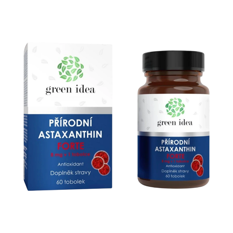 Kép Green idea Astaxantín forte 8 mg – 60 kapszula