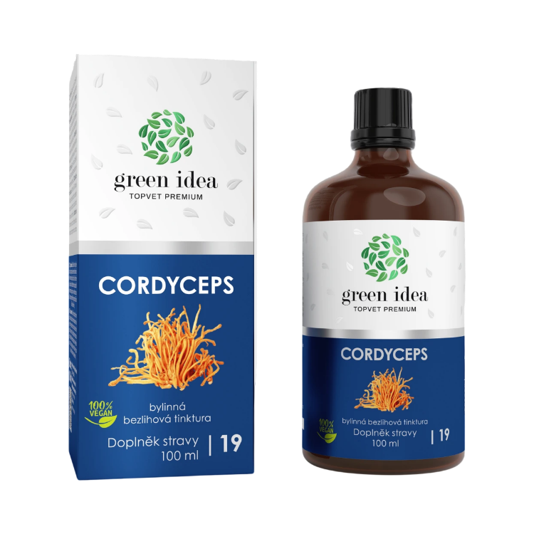 Kép Cordyceps – alkoholmentes tinktúra 100 ml – Green idea