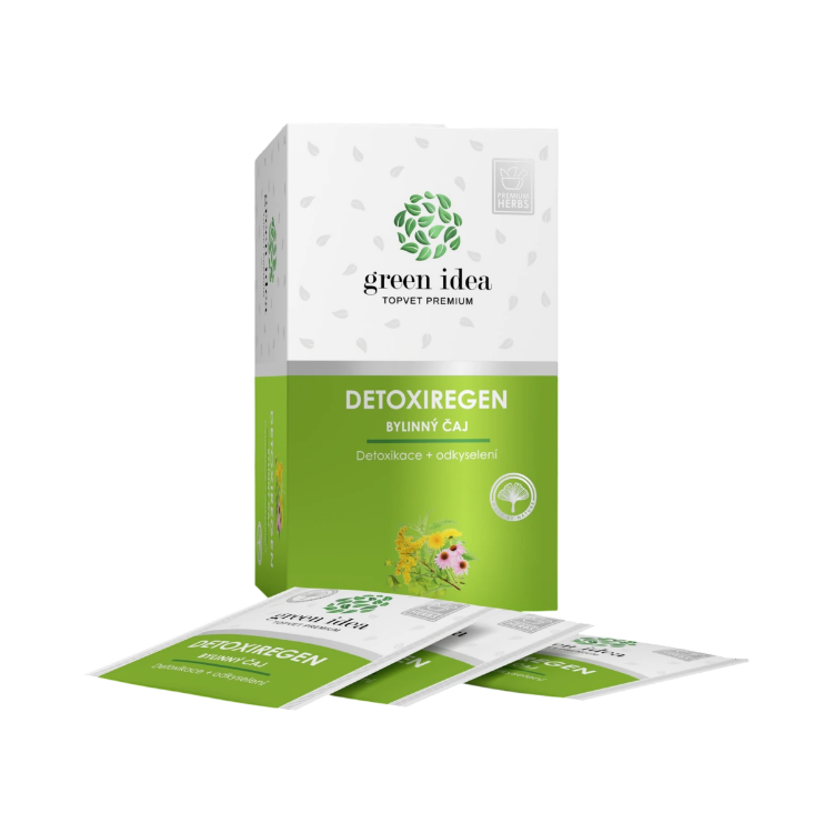 Kép Herbex Detoxiregen gyógynövénytea – 20 filter – Green idea