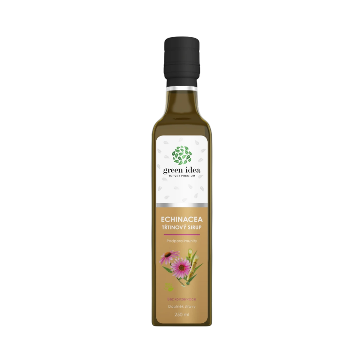 Kép Green idea Echinacea szirup nádcukorral 250 ml