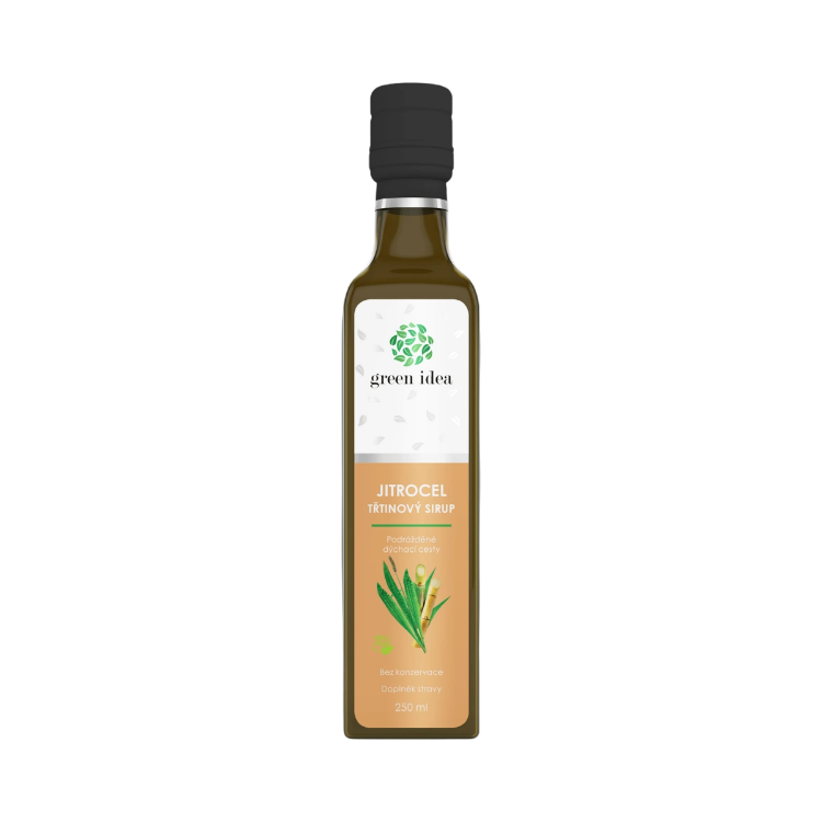 Kép Green idea lándzsás útifű szirup nádcukorral 250 ml