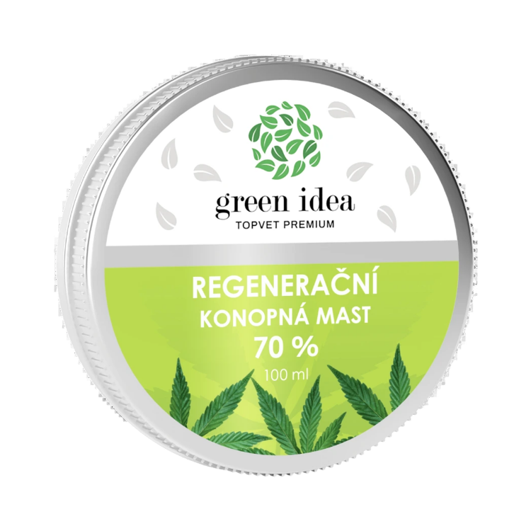 Kép Green idea 70% kendermagolajos regeneráló kenőcs 100 ml