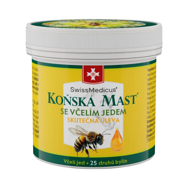 Kép SwissMedicus Lóbalzsam méhméreggel 150 ml