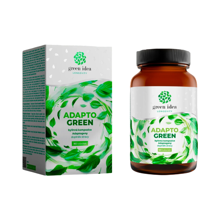 Kép LONGEVITY ADAPTO GREEN – 90 kapszula – Green idea