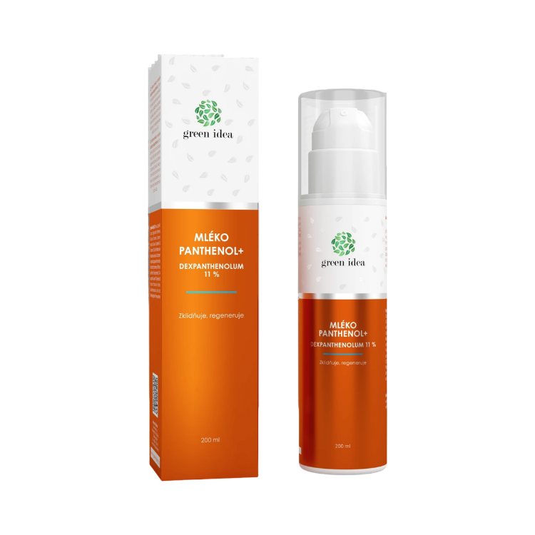 Kép PANTHENOL+ testápoló tej 11% 200 ml - Green idea