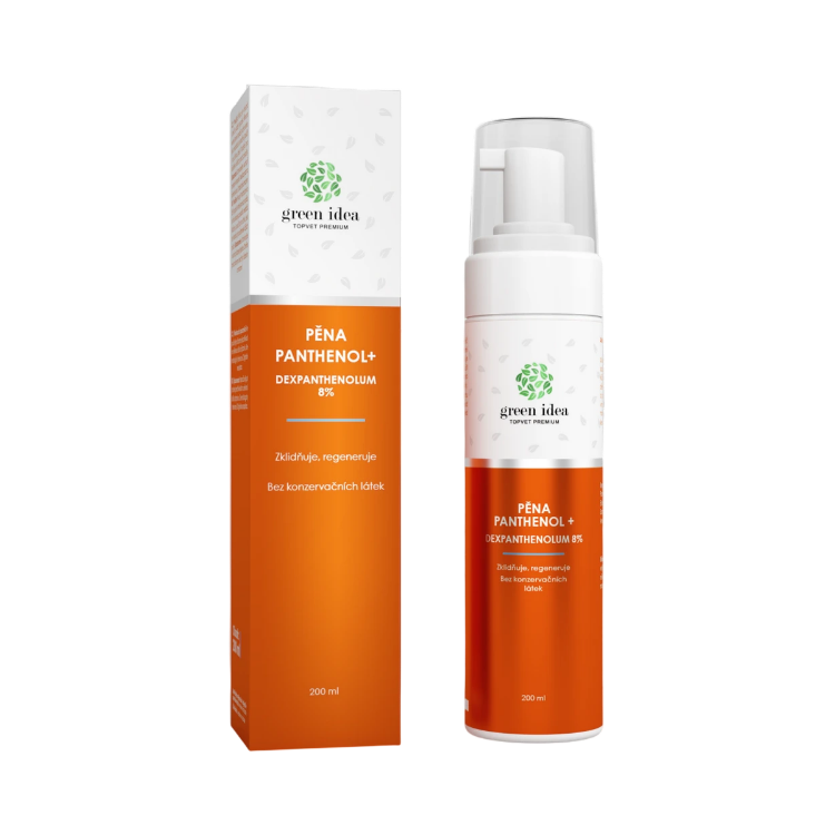 Kép Green idea Panthenol+ hab 8% 200 ml