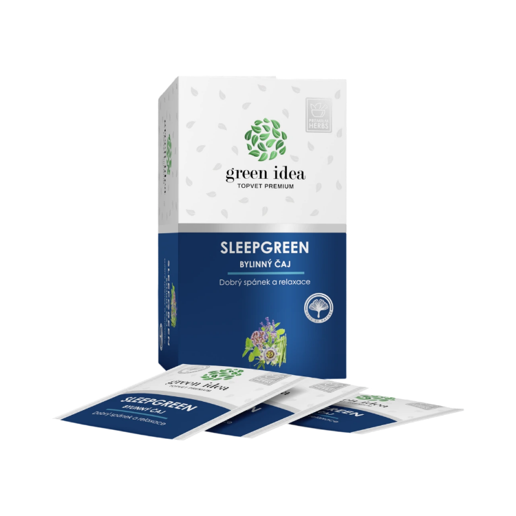 Kép Herbex Sleepgreen – gyógytea – 20 filter – Green idea