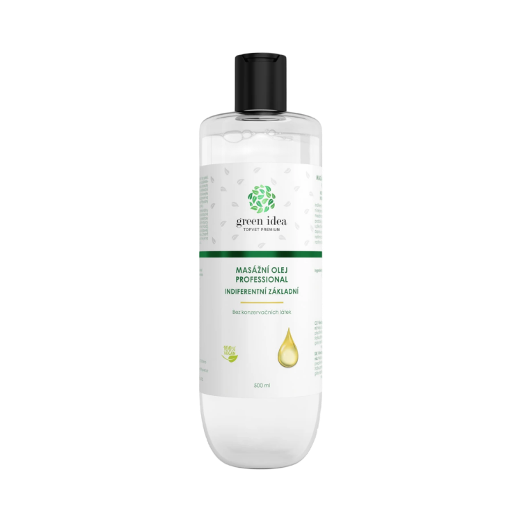 Kép Green idea semleges masszázsolaj – alapbázis 500 ml