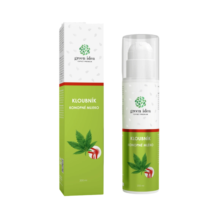 Kép Ízületi krém – kendermag tejes balzsam 200 ml – Green Idea