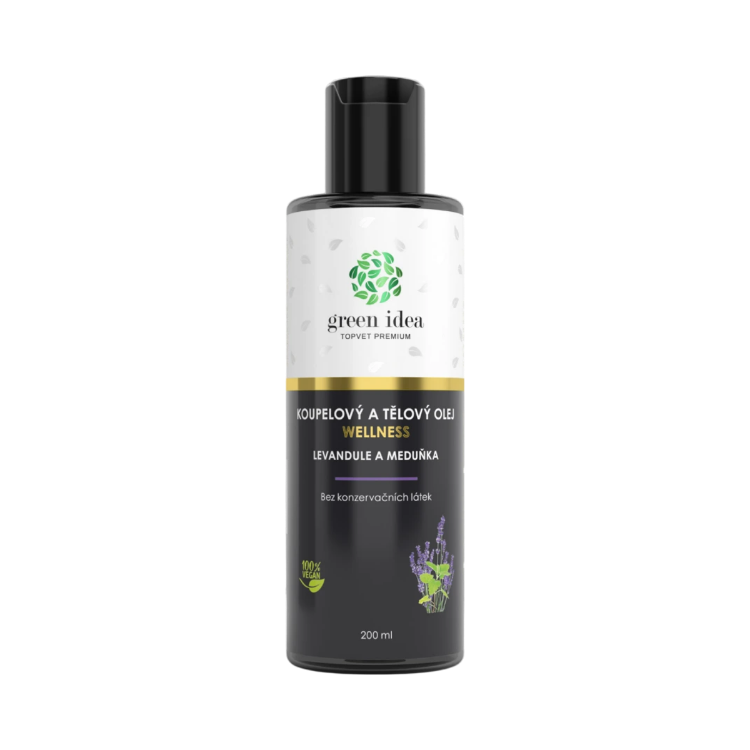 Kép Green idea Levendula és citromfű fürdő- és testolaj 200 ml
