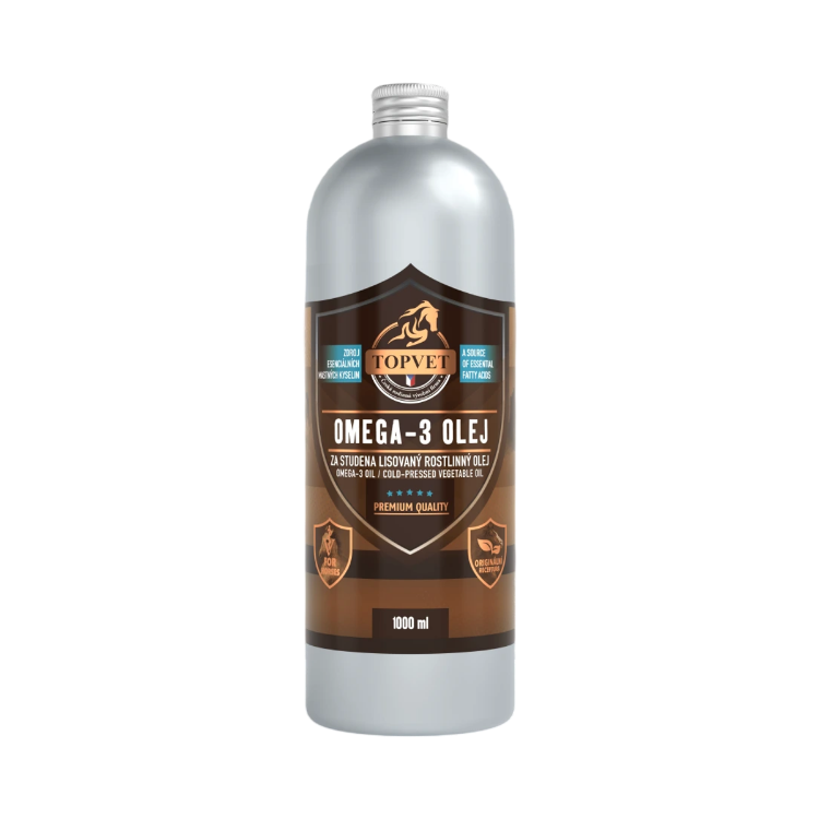 Kép Green idea Omega-3 olaj lovaknak – 1000 ml