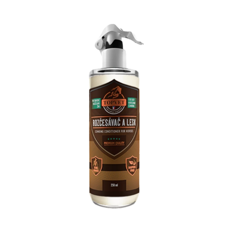 Kép Green idea kifésülő és fényesítő spray lovaknak 250 ml