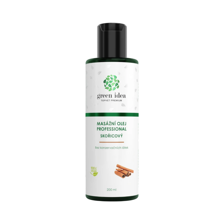 Kép Green idea fahéjas masszázsolaj 200 ml