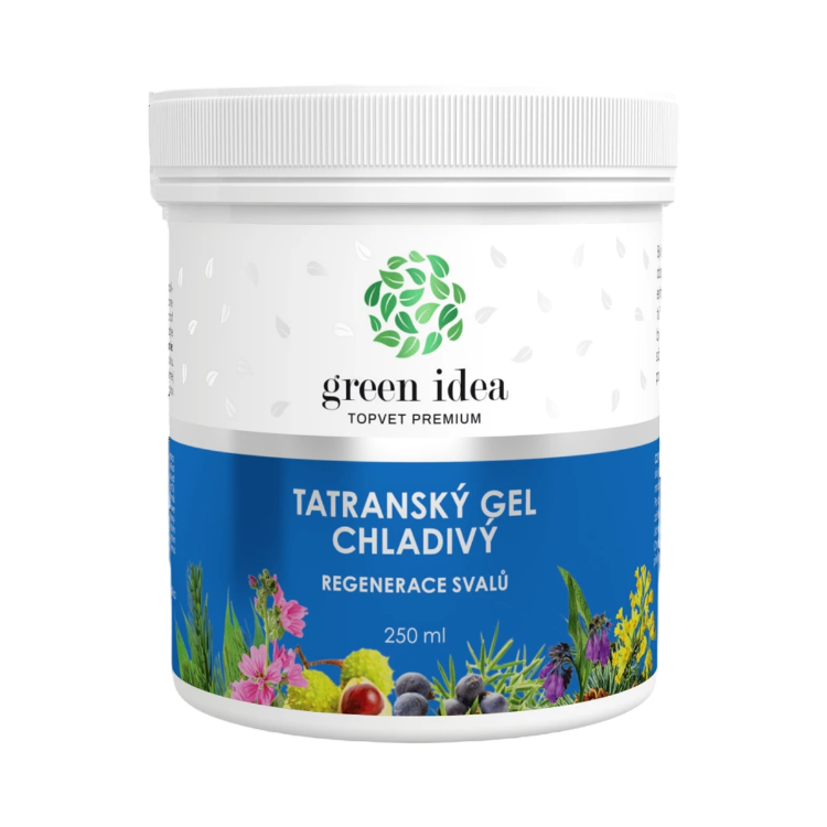 Kép Green idea Tátrai gyógynövényes hűsítő gél, 250 ml