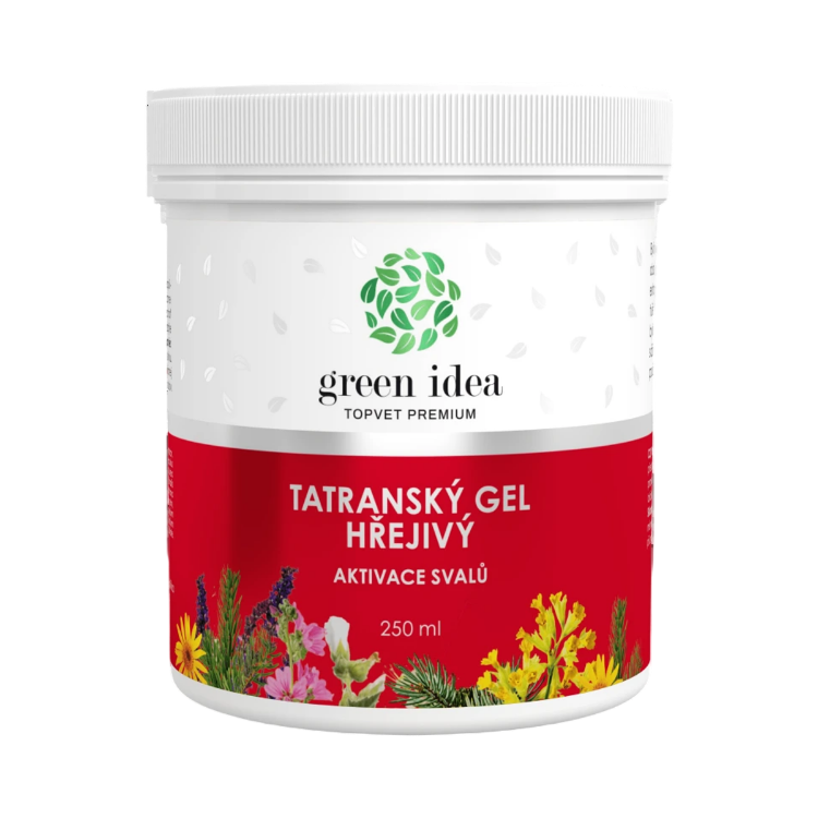 Kép Tátrai melegítő gyógynövényes gél 250 ml - Green idea