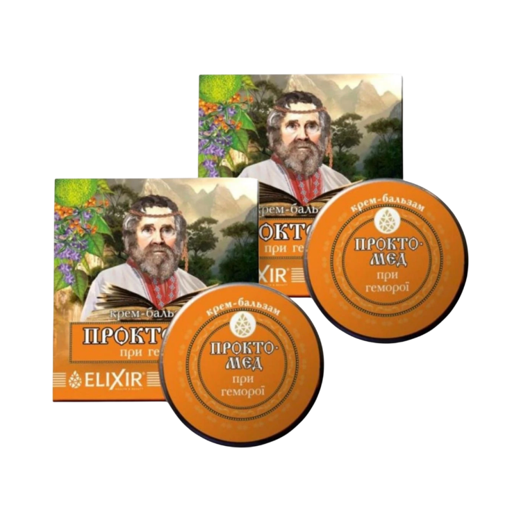 Kép Kedvezményes szett: 2x Proctomed krémes balzsam aranyérre - 10 ml - Elixir