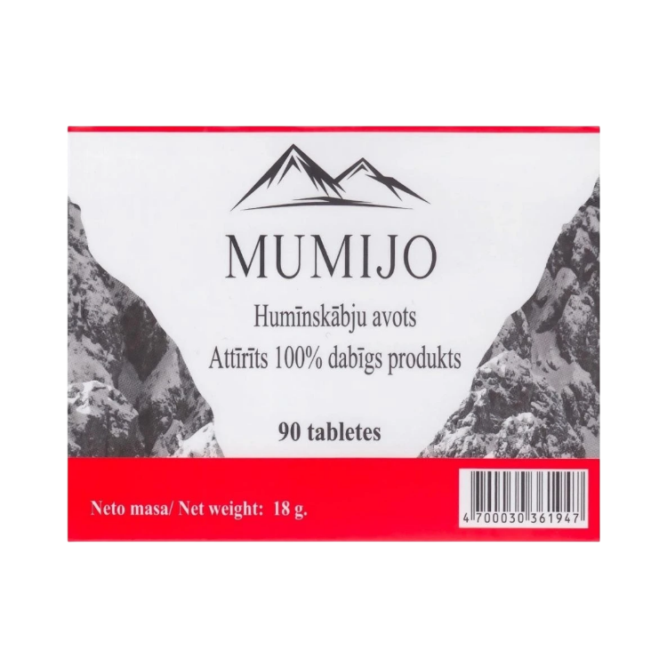 Kép Altaji mumio Shilajit – 90 tabletta – BIOVIT LLC