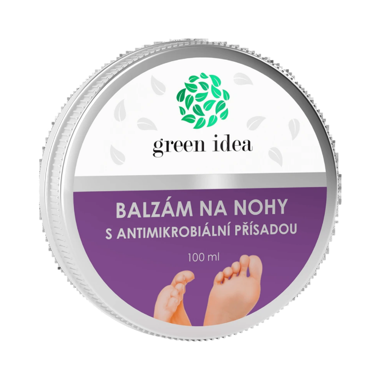 Kép Green idea lábbalzsam antimikrobiális összetevővel – 100 ml
