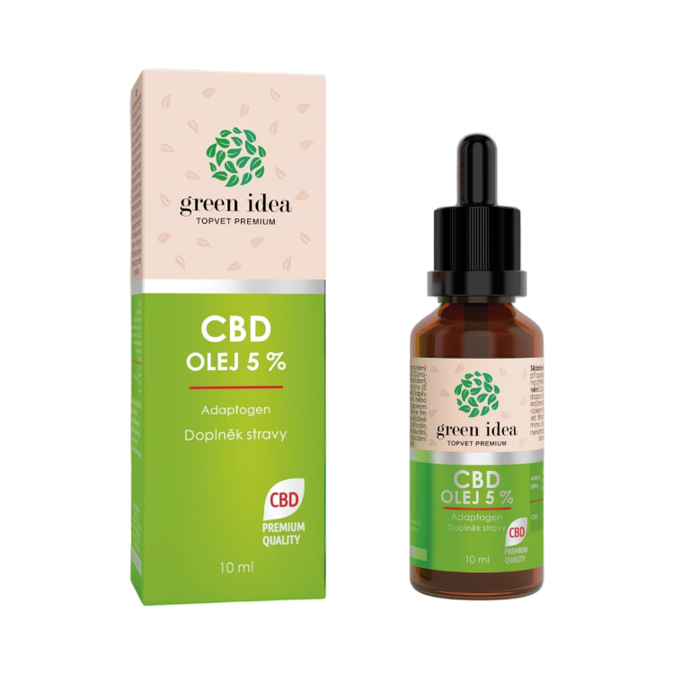 Kép CBD olaj 5% – 10 ml – Green idea