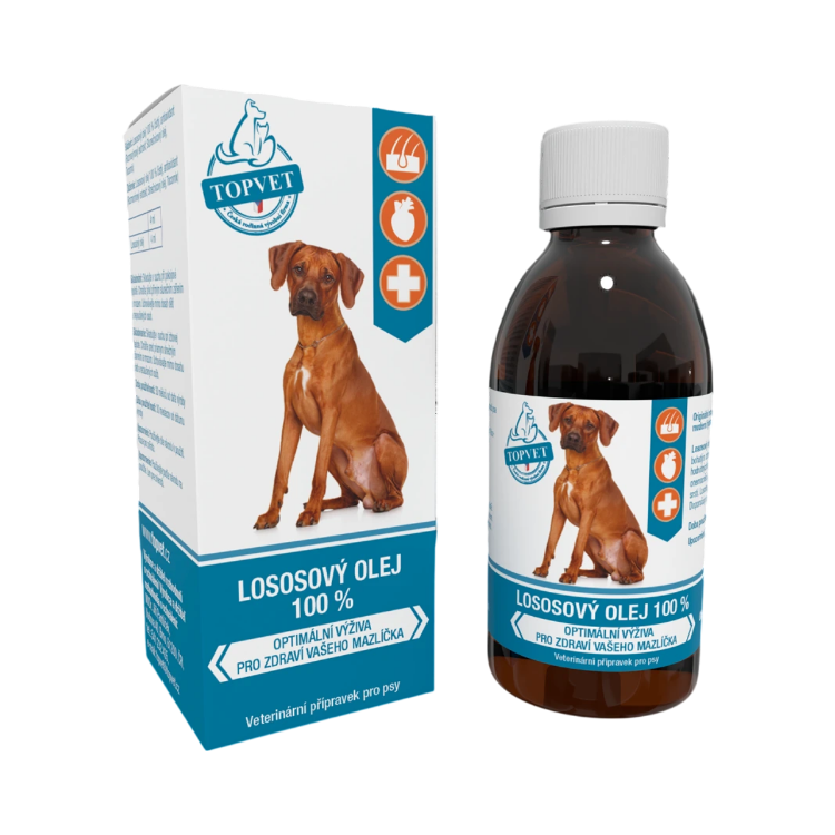 Kép 100% lazacolaj kutyáknak 200 ml – Green idea