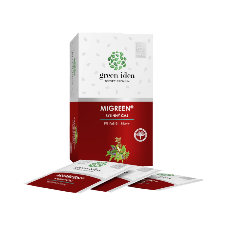 Kép Herbex Migreen gyógytea – 20 filter – Green idea