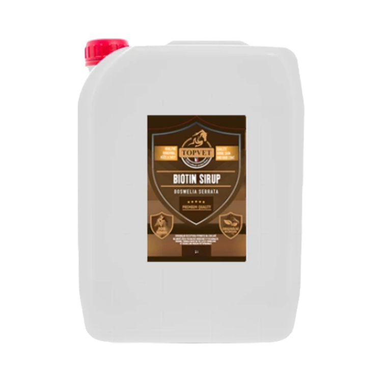 Kép Biotin szirup boswelliával lovaknak 5000 ml - Green idea