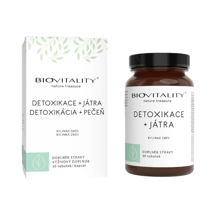 Kép Detoxikáció + máj – gyógynövényes kapszula 30 db – Green idea