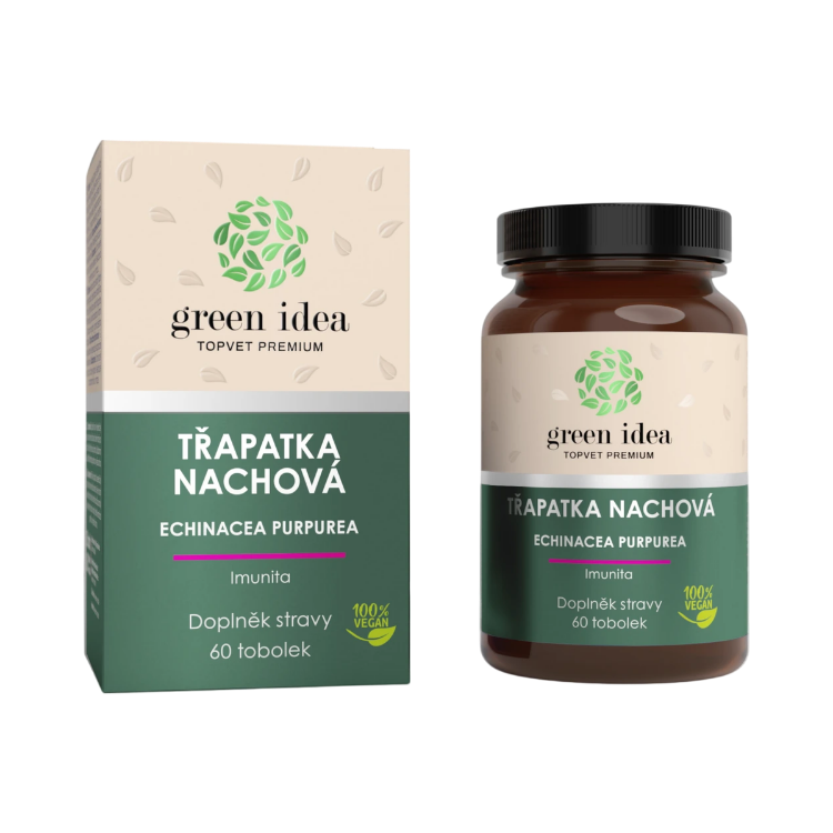 Kép Echinacea gyógynövénykivonat – 60 kapszula – Green idea