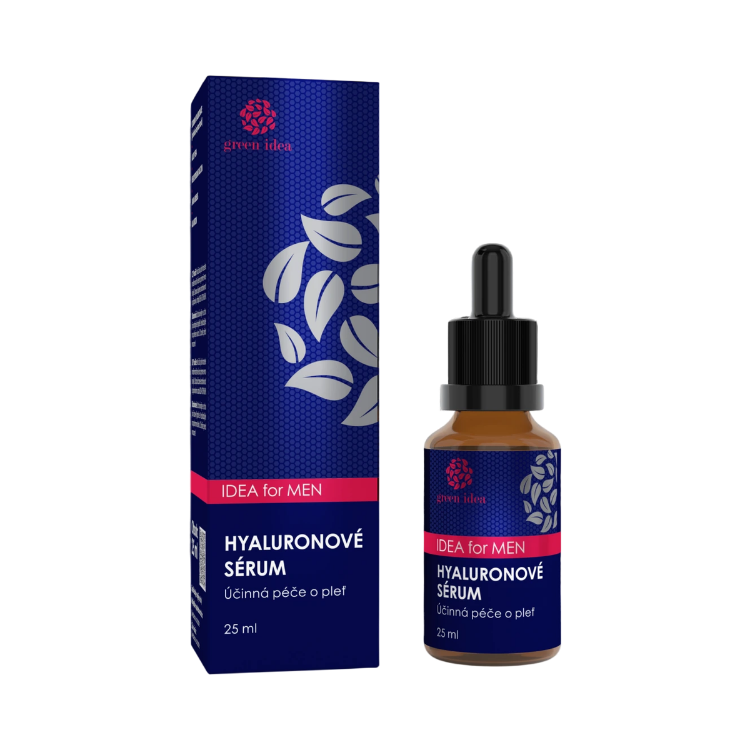 Kép IDEA for MEN hialuronsavas férfi arcszérum 25 ml - Green idea