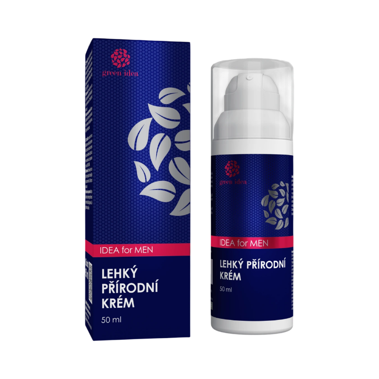 Kép IDEA for MEN - Könnyű természetes férfikrém 50 ml - Green idea