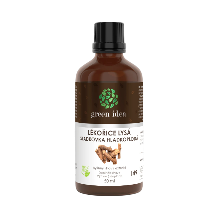 Kép Édesgyökér tinktúra – cseppek 50 ml – Green idea